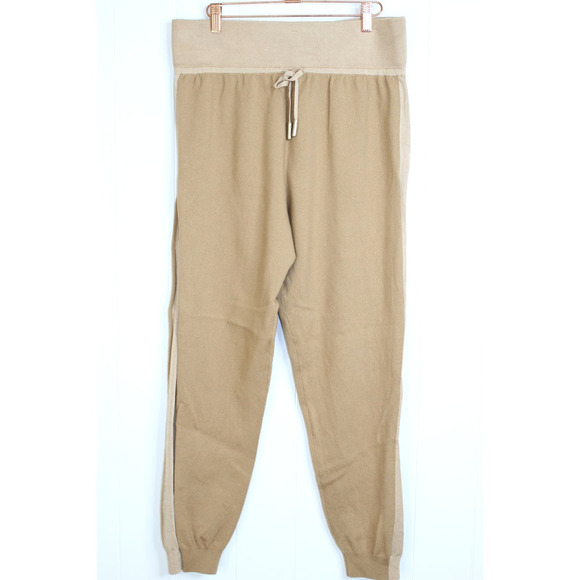 Lita by Ciara Merino Wool Blend Nude Color Luxury Joggers Size XL - Picture 1 of 7